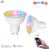 5W ZIGBEE smart LED bulb work with google home, TUYA Smart life, GU10 , RGB. dimmable, timer setting