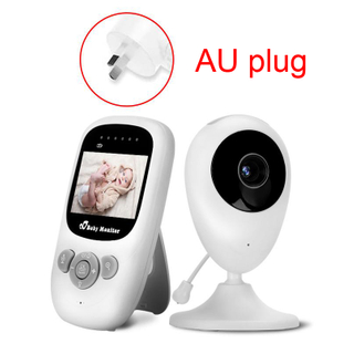 2.4 inch LCD Display Cry Sound Temperature Baby Video Camera Night Vision Two-way Audio Wireless Video Baby Monitor Camera