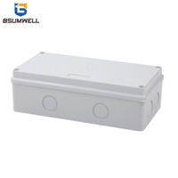  200*100*70mm ABS PC Plastic Waterproof Electrical Junction Box 