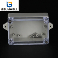 100*68*40mm IP67 Waterproof ABS PC Plastic Junction Box with Ear