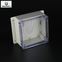 160*160*90mm IP67 Waterproof ABS PC Plastic Junction Box with Ear