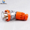  Australia Standard 56PA332 three phase 250V 32A 32 amp 3P 3 round pin Waterproof Angled industrial plug with CE Approval