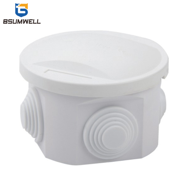80*50mm ABS PVC Distribution Box/Plastic Waterproof Electrical Junction Box 