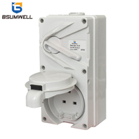 56UKC-DG 56UKC-313 250VAC 13A 15A IP65 Waterproof Industrial Switch And Socket