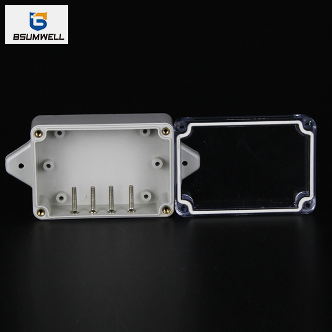 83*58*33mm IP67 Waterproof ABS PC Plastic Junction Box with Ear