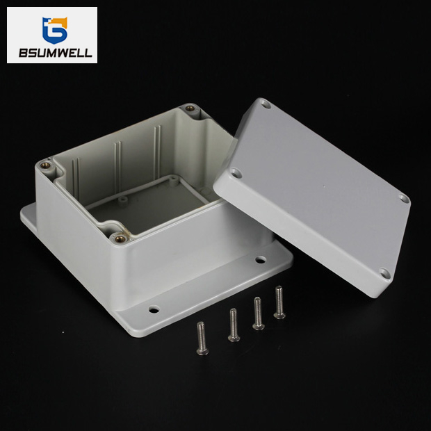 115*90*68mm IP67 Waterproof ABS PC Plastic Junction Box with Ear