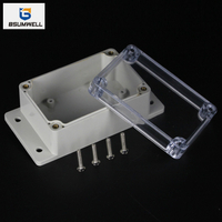 100*68*50mm IP67 Waterproof ABS PC Plastic Junction Box with Ear